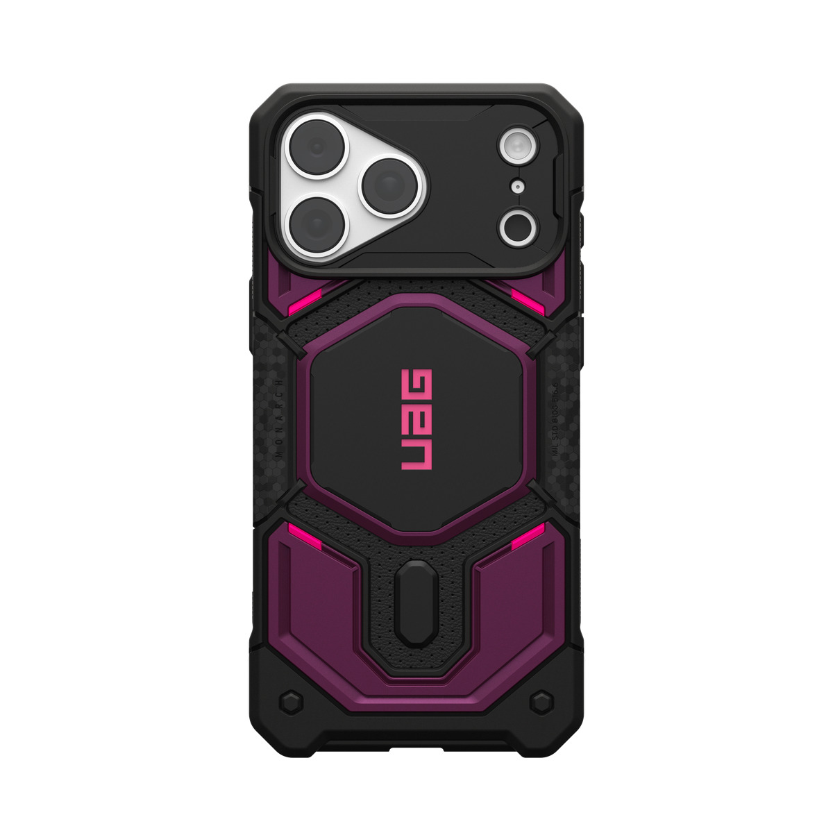 Urban Armor Gear Monarch Pro custodia per cellulare 17,5 cm (6.9) Cover Nero, Viola
