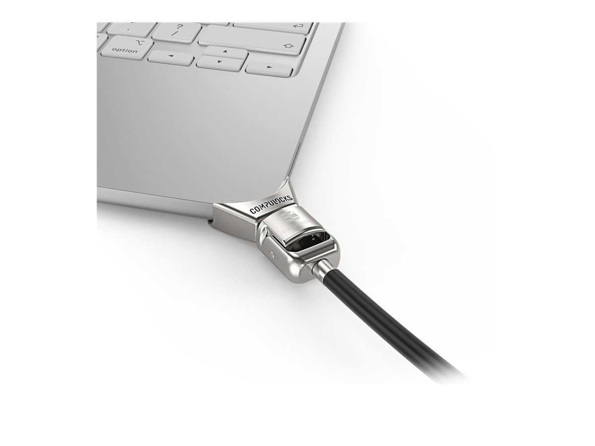 Compulocks Sicherheitsschlossadapter - with keyed cable lock (corner lock)