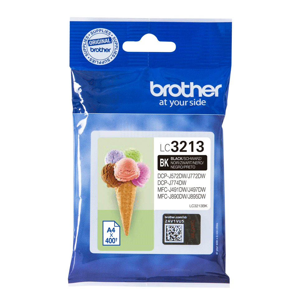 Brother LC3213BK cartuccia dinchiostro 1 pz Originale Nero