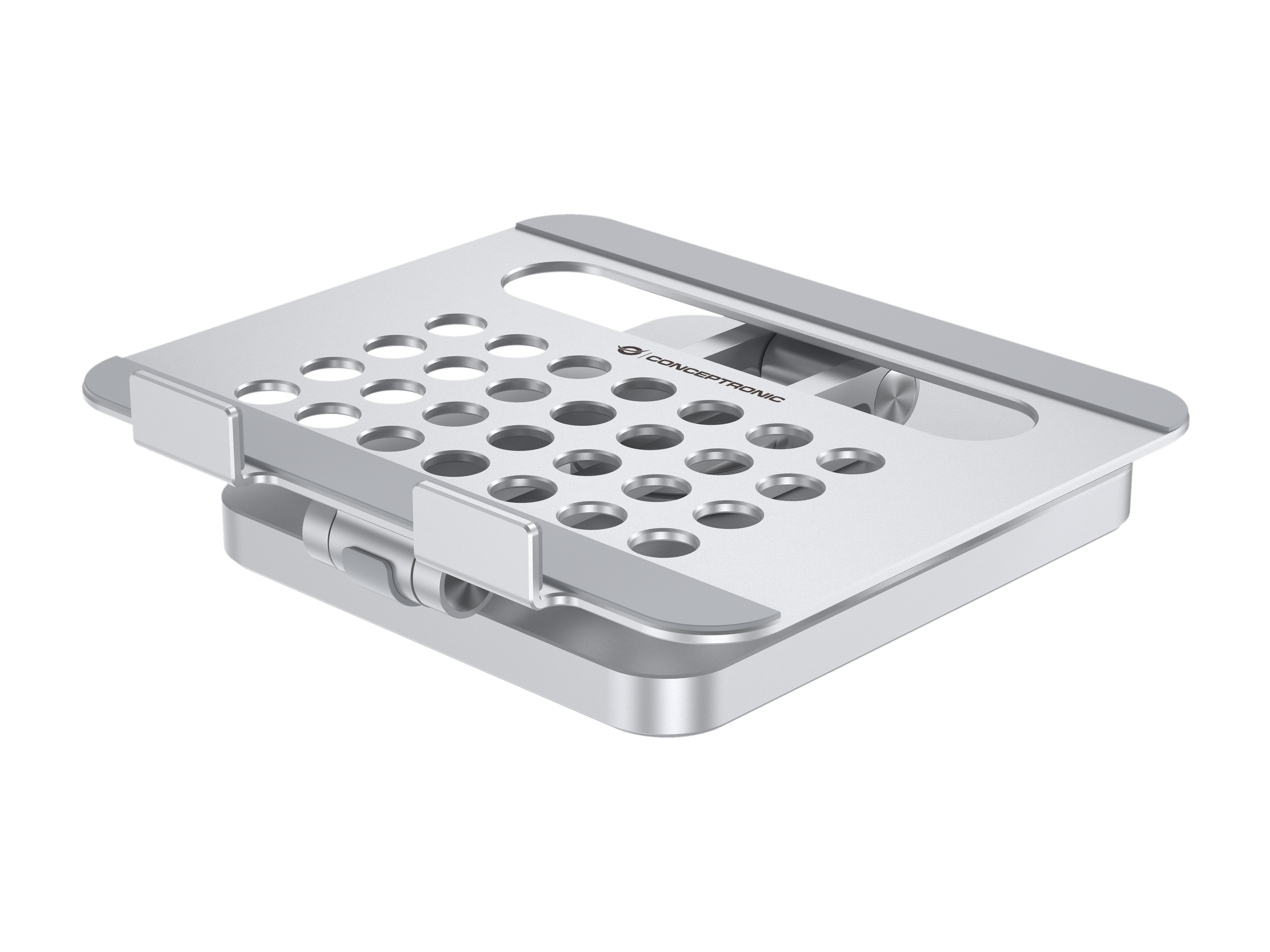 Conceptronic DONN26G chariot et support multimdia Argent Tablette