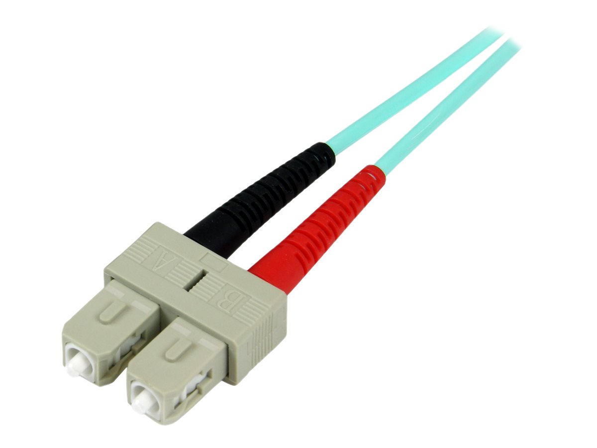 StarTech.com A50FBLCSC1 Cable de fibra ptica e InfiniBand 1 m LC SC Turquesa