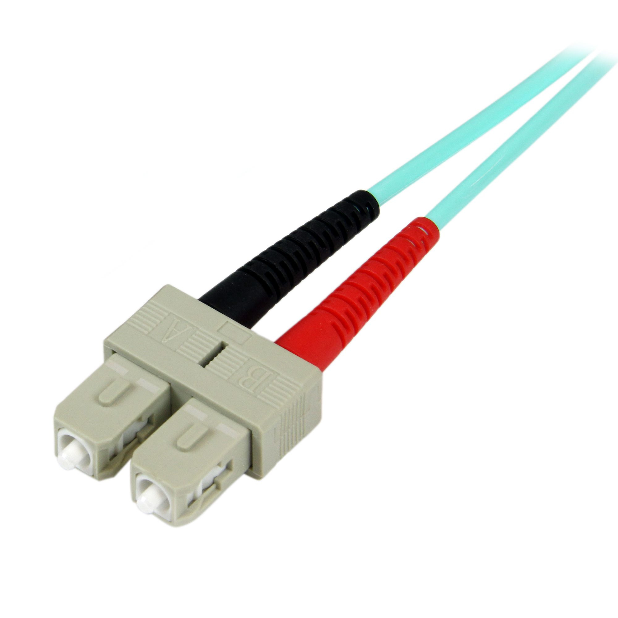 StarTech.com A50FBLCSC1 Cable de fibra ptica e InfiniBand 1 m LC SC Turquesa