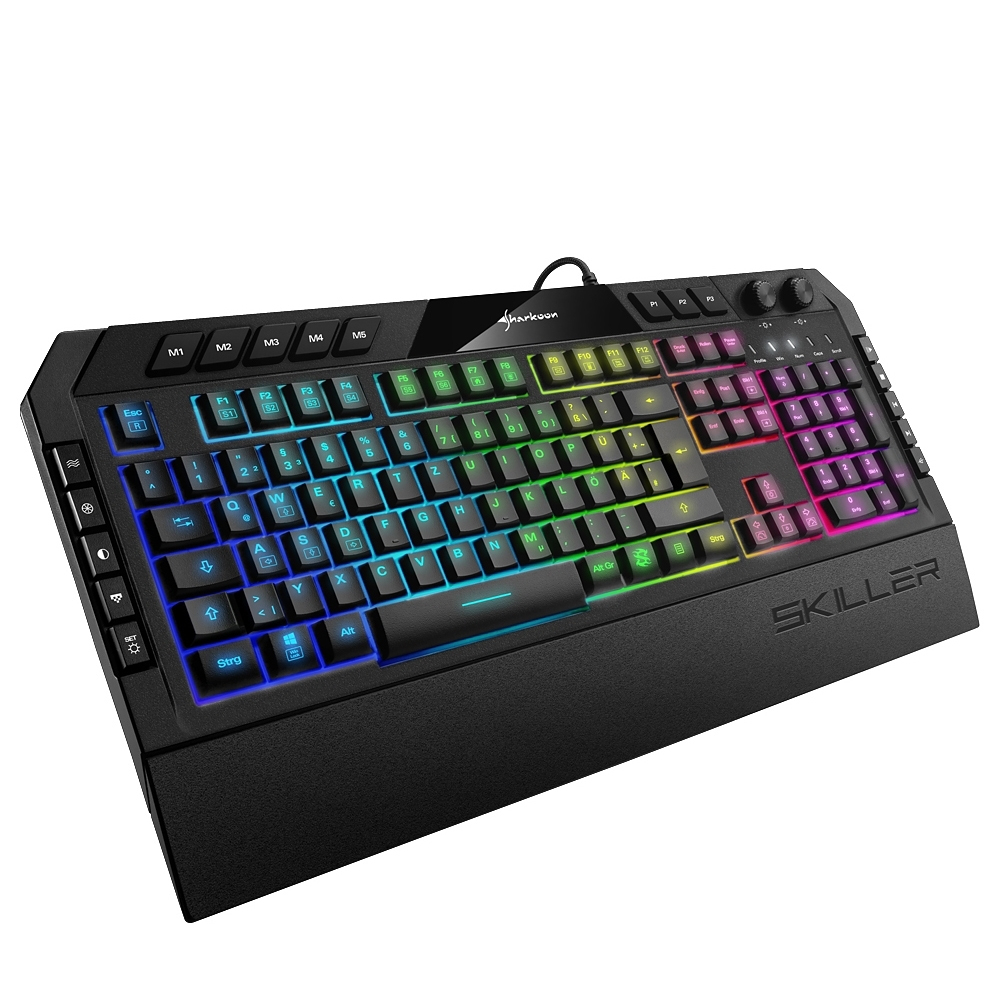 Sharkoon SKILLER SGK5 - Tastatur - hintergrundbeleuchtet
