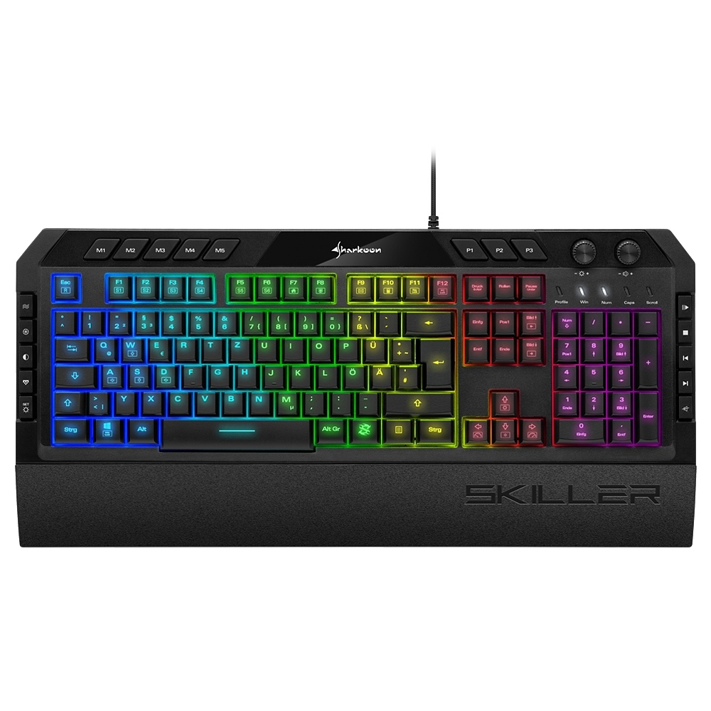 Sharkoon SKILLER SGK5 - Tastatur - hintergrundbeleuchtet