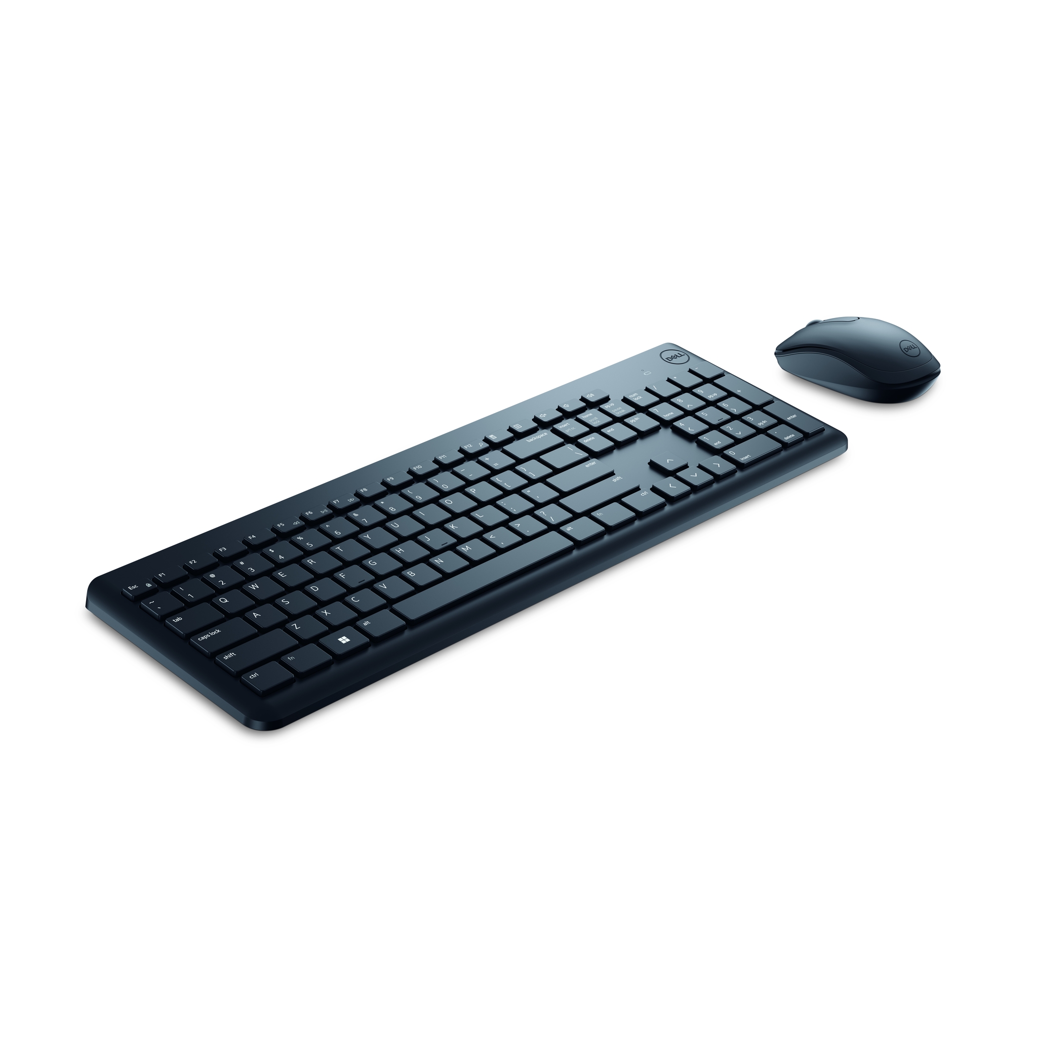 DELL KM3322W tastiera Mouse incluso RF Wireless US International Nero