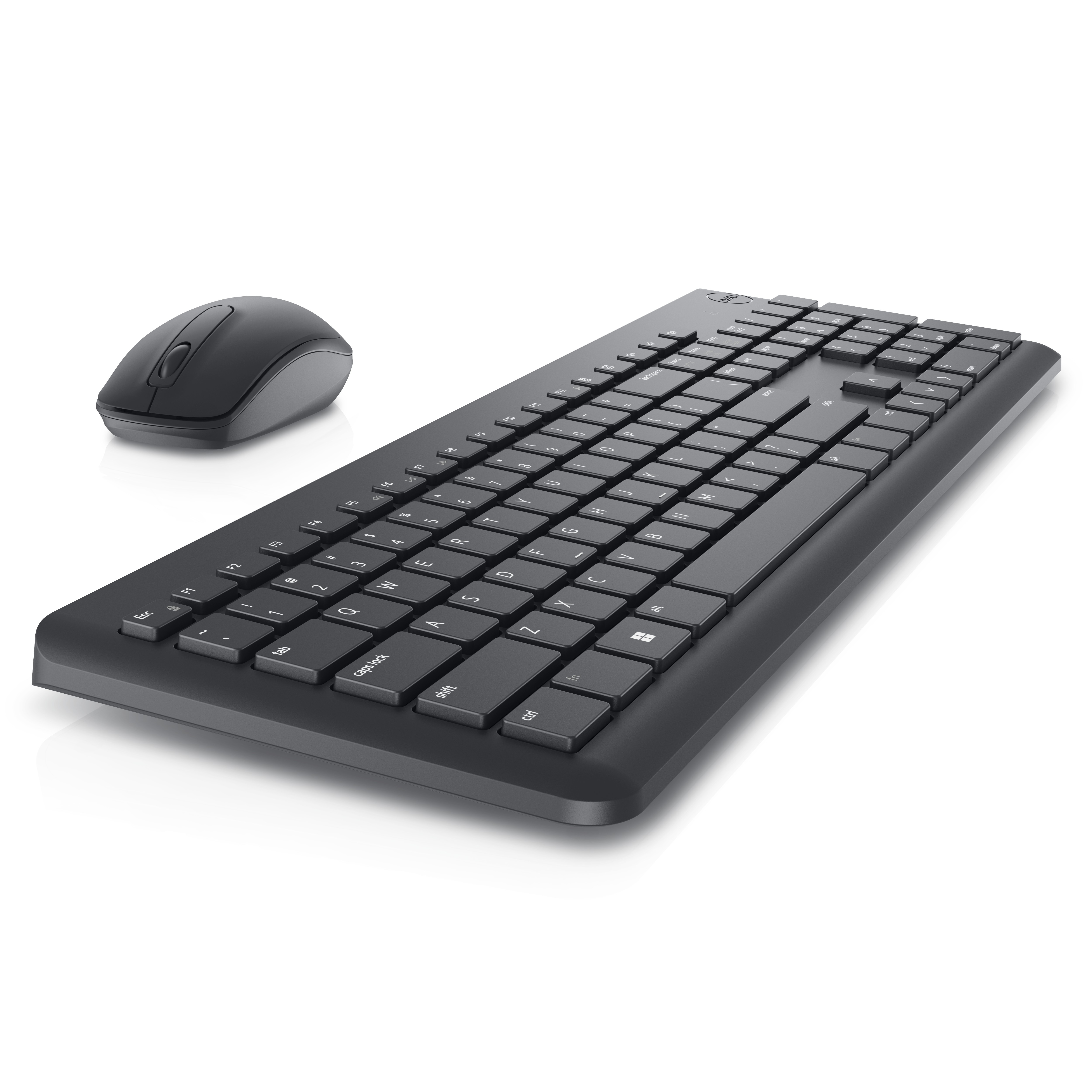 DELL KM3322W tastiera Mouse incluso RF Wireless US International Nero