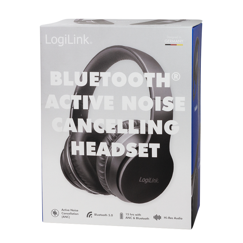 Logilink BT0053  Auriculares Bluetooth 5.0 Cancelación del Ruido