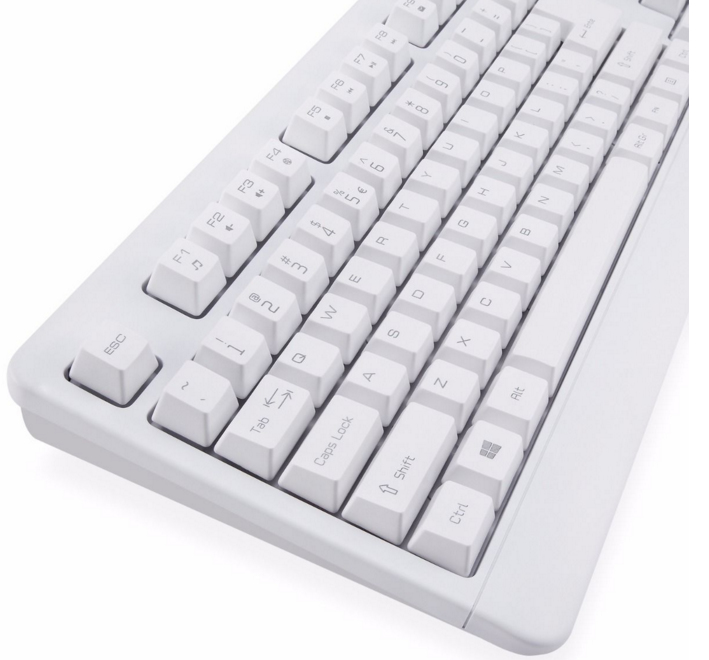 Perixx PERIBOARD-517 keyboard USB QZERTY English White