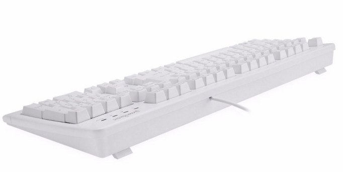 Perixx PERIBOARD-517 keyboard USB QZERTY English White
