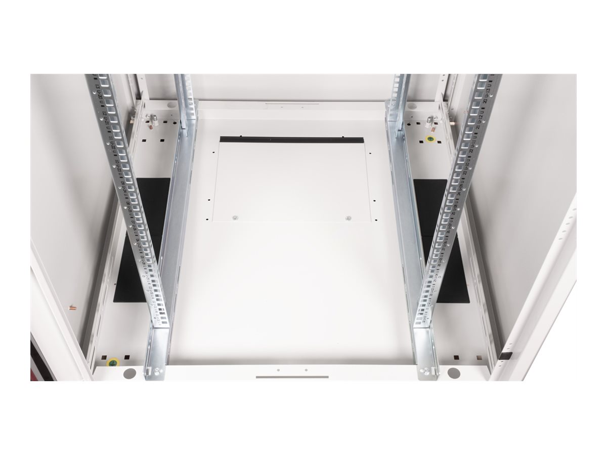 ROLINE Basic - Schrank Netzwerkschrank - Glas T�r, 800 x 800 (B x T)