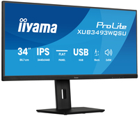 iiyama ProLite 34 IPS ultra-wide flat screen with PiP, PBP and height adjustable stand