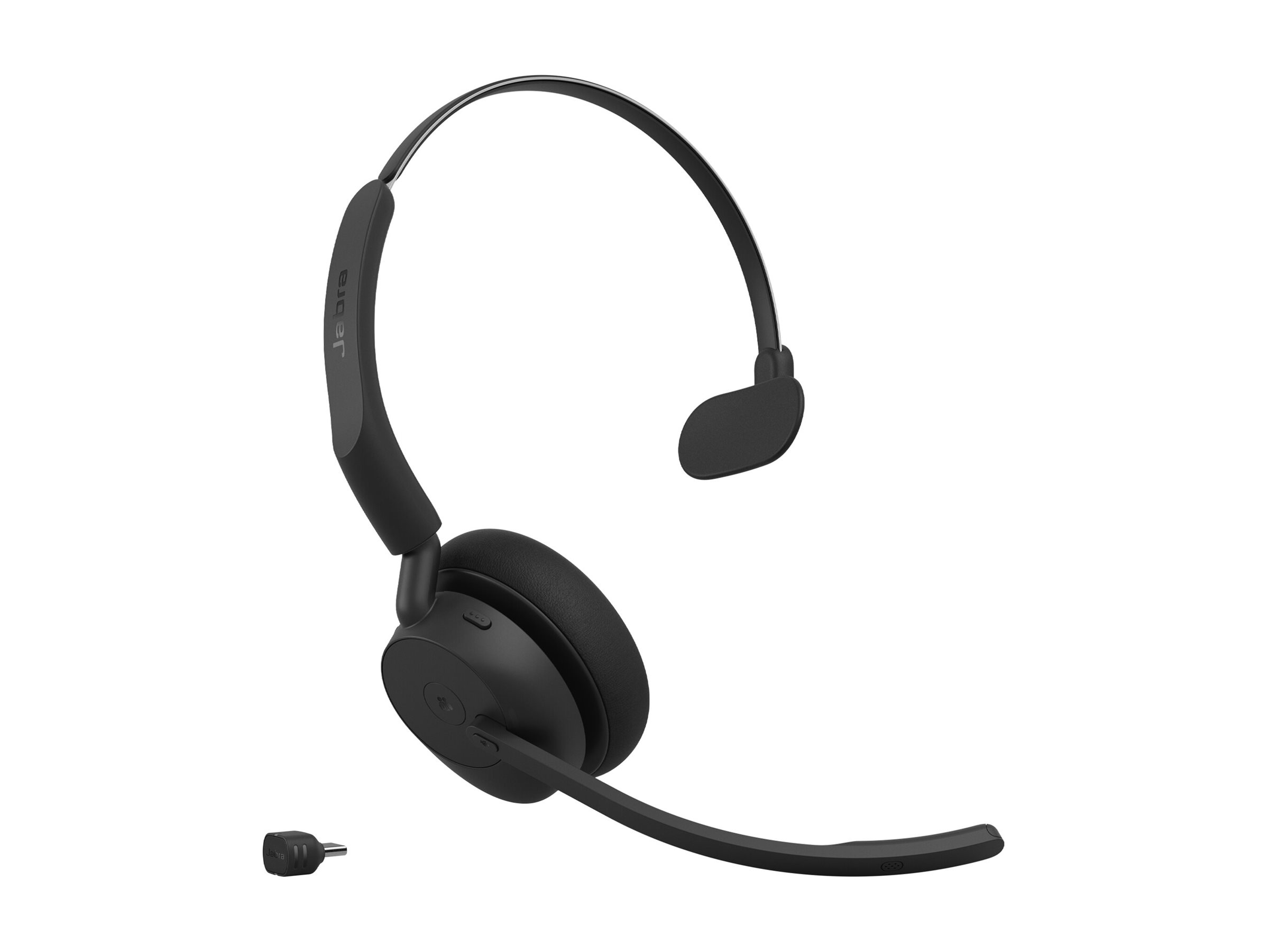 Jabra Evolve3 45 Auriculares Inal�mbrico Diadema Oficina/Centro de llamadas USB Tipo C Bluetooth Negro