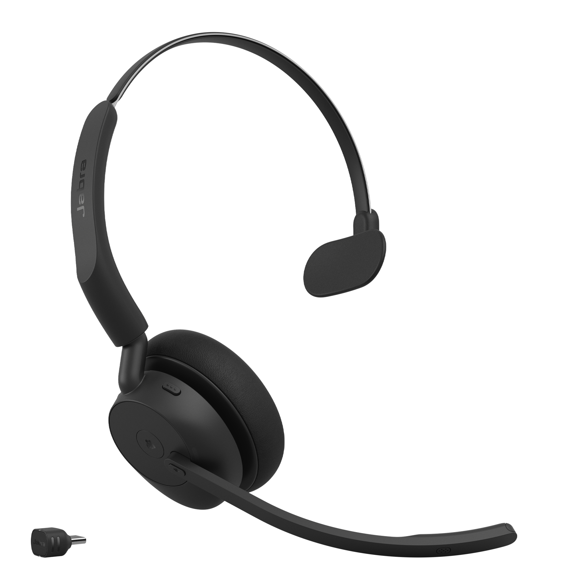 Jabra Evolve3 45 Auriculares Inal�mbrico Diadema Oficina/Centro de llamadas USB Tipo C Bluetooth Negro