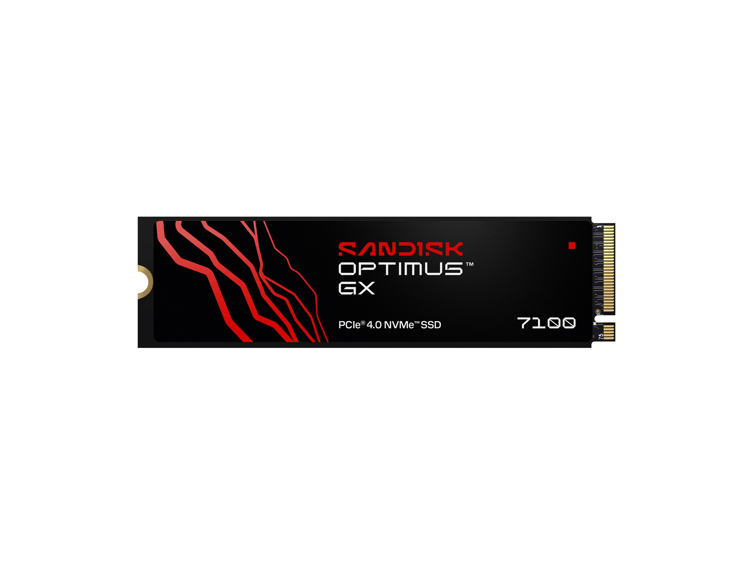 SanDisk Optimus GX 7100 - SSD - 1 TB - intern - M.2 2280 - PCIe 4.0 x4 (NVMe)