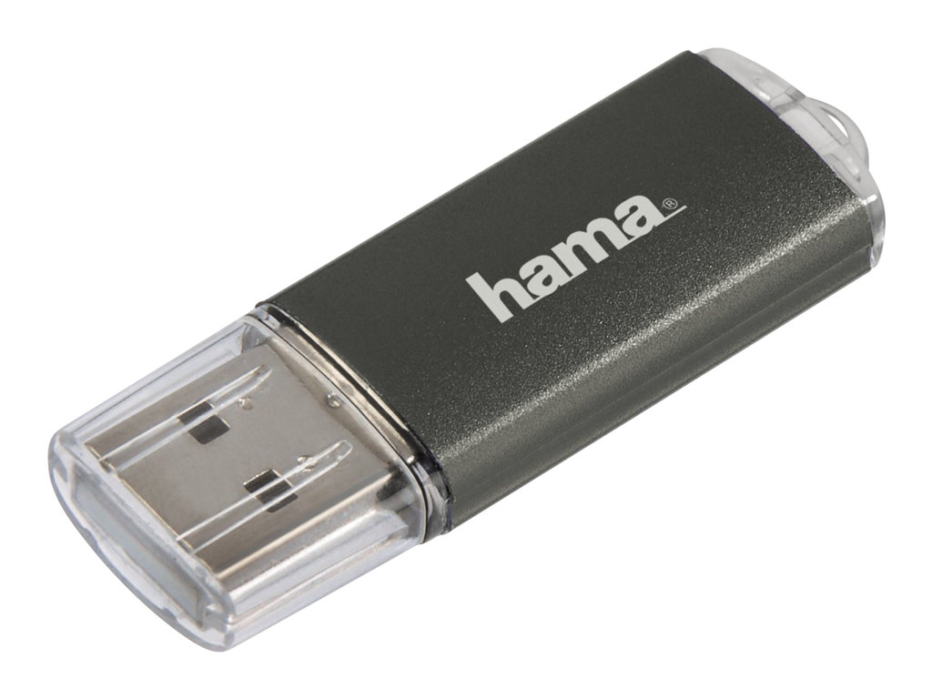 Hama Laeta FlashPen unidad flash USB 16 GB USB tipo A 2.0 Gris