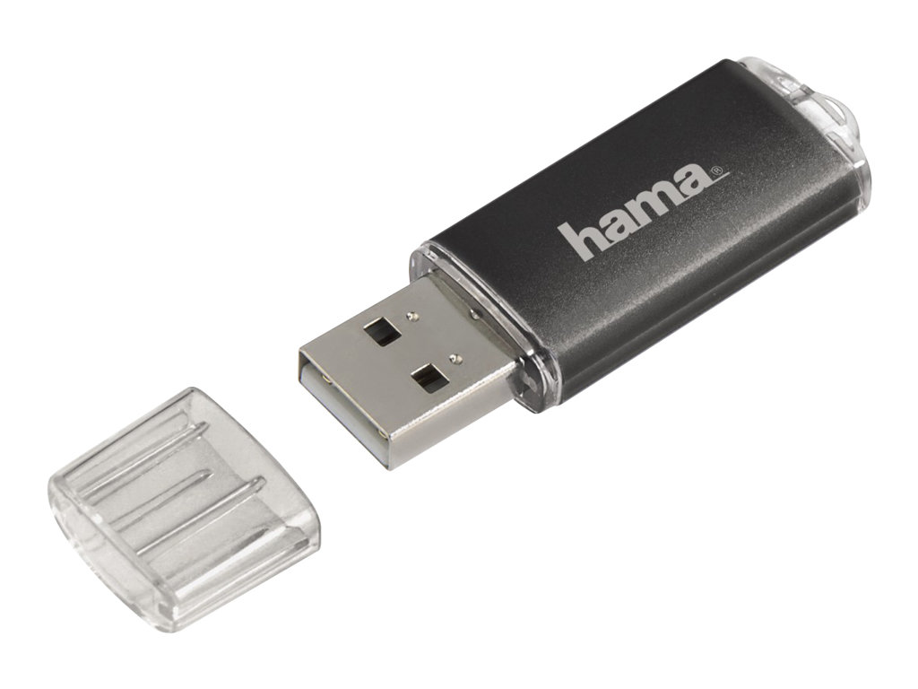 Hama Laeta FlashPen unidad flash USB 16 GB USB tipo A 2.0 Gris