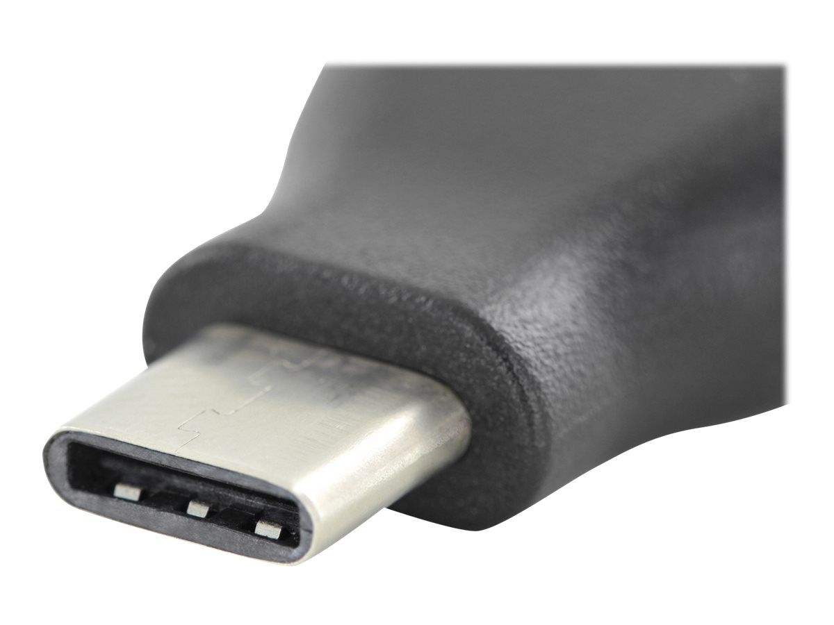 Digitus AK-300506-000-S adattatore per inversione del genere dei cavi USB C USB A Nero