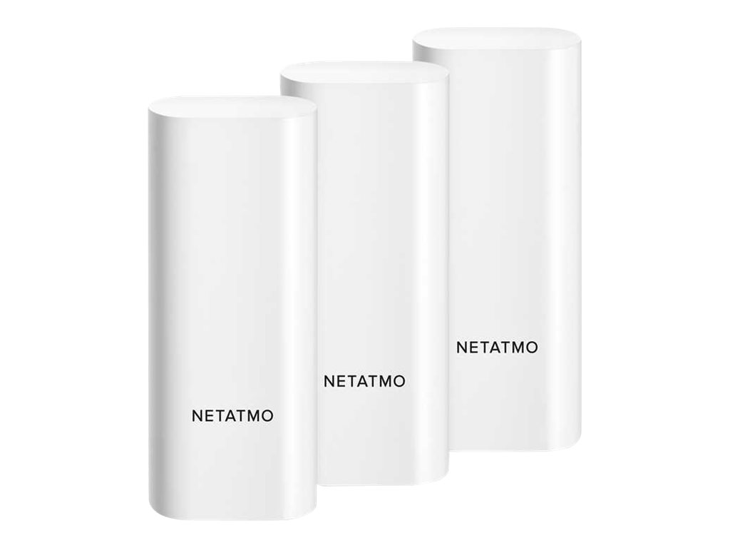 Netatmo Fenster- und Trensensor - kabellos (Packung mit 3)