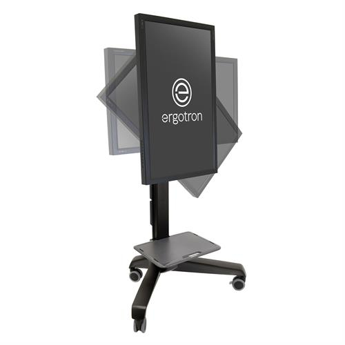 Ergotron Neo-Flex Mobile MediaCenter VHD Black Flat panel Multimedia cart