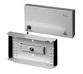 Telegrtner H02050A0013 range-cbles Mur Botier de cbles Argent