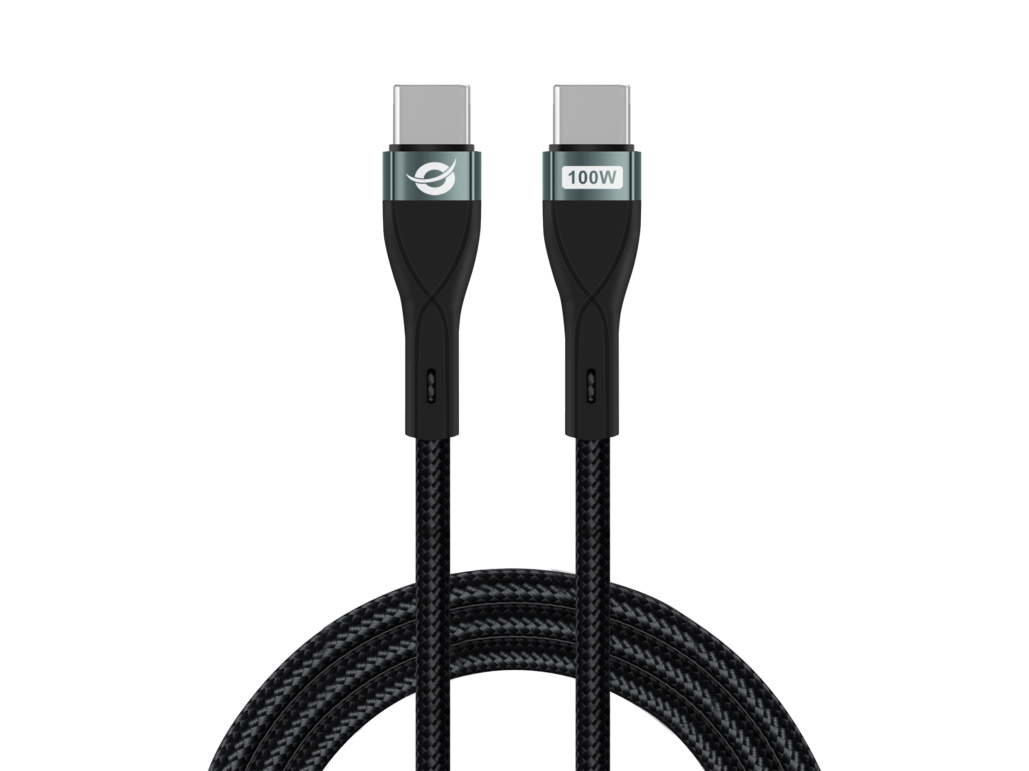 Conceptronic ETTA01B20 USB C-C PD 3.0 100W Fast Charging Cable 2M, 20V 5A, 480Mbps, E-Mark