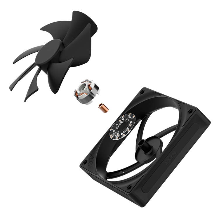 NZXT RF-P12SF-B2 syst�me de refroidissement d ordinateur Boitier PC Ventilateur Noir 1 pi�ce(s)
