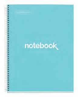 MIQUELRIUS Eco Emotions Collegeblock DIN A4 kariert hellblau - B�rokleinmaterial - A4