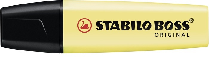 STABILO Boss Original Pastel marqueur 1 pi�ce(s) Pointe biseaut�e Jaune