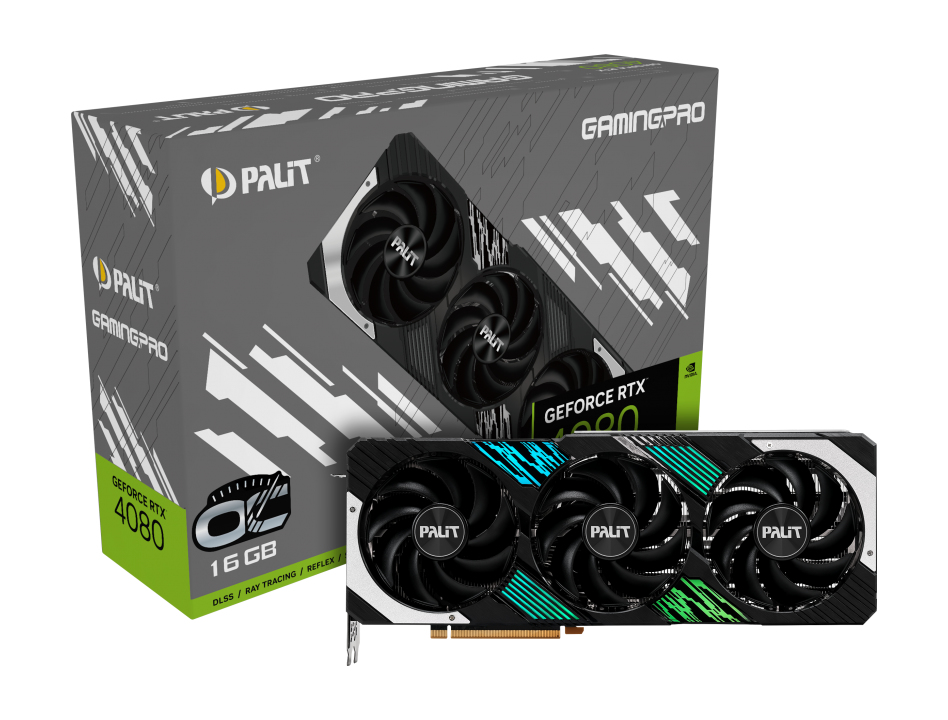 Palit NED4080T19T2-1032A | Palit GeForce RTX 4080 GamingPro OC