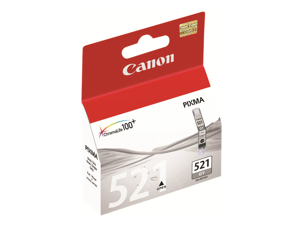 Canon CLI-521 GY cartucho de tinta 1 pieza(s) Original Gris