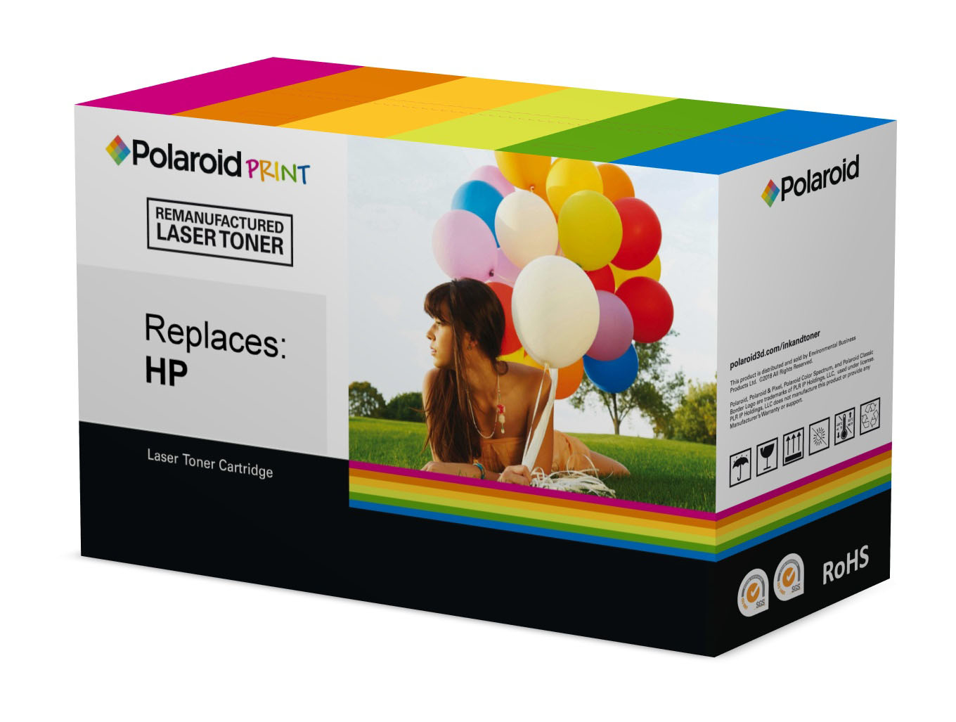Polaroid Schwarz - kompatibel - Box - wiederaufbereitet