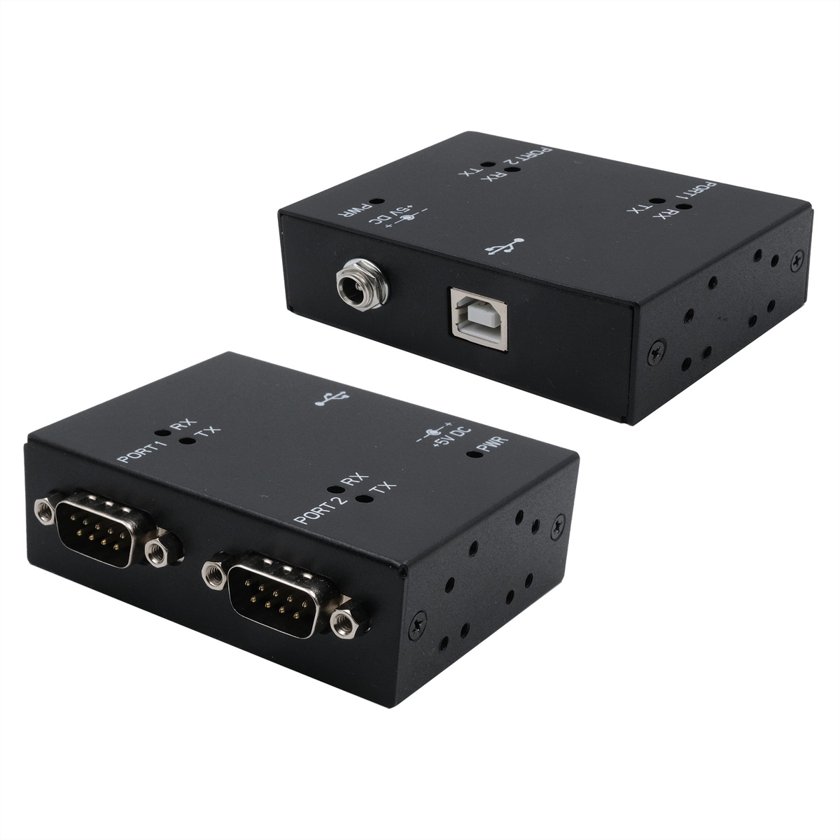 Exsys USB 2.0 zu Seriell 2S RS-232 Ports inkl.USB Kabel FTDI-Chipsatz - Kabel - Digital/Daten