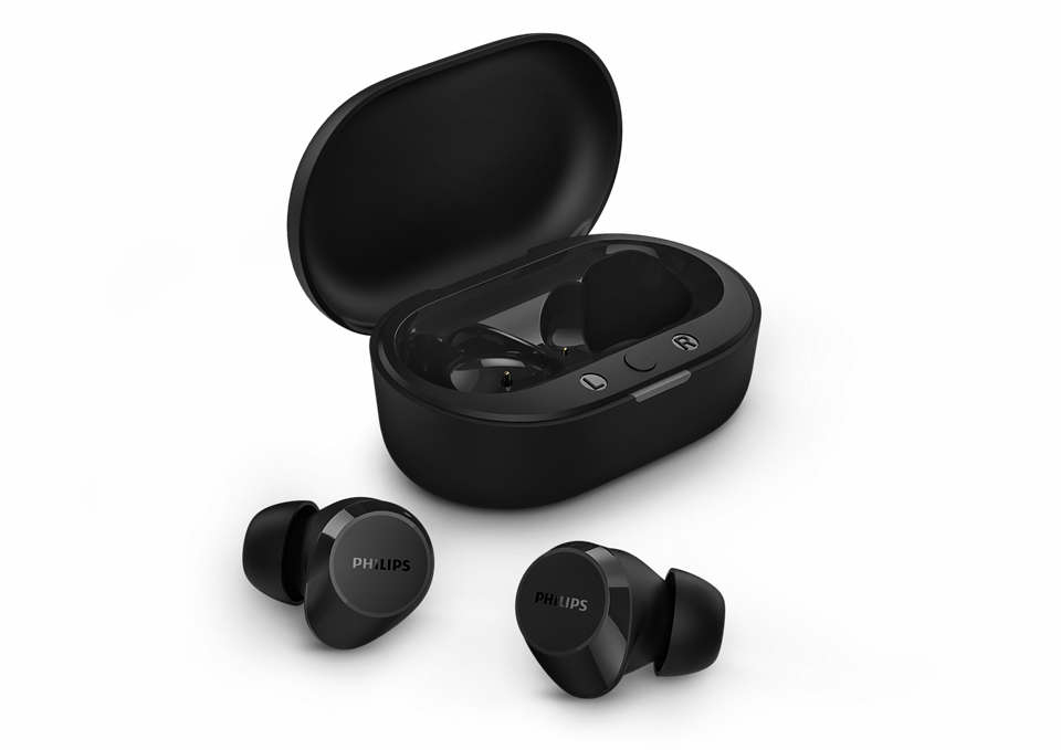 Philips TAT1209BK/00 auricular y casco Auriculares True Wireless Stereo (TWS) Dentro de odo Llamadas/Msica Bluetooth Negro