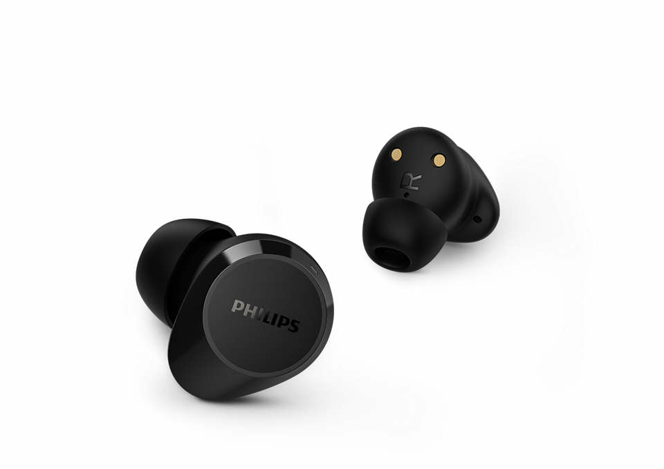 Philips TAT1209BK/00 �couteur/casque True Wireless Stereo (TWS) Ecouteurs Appels/Musique Bluetooth Noir