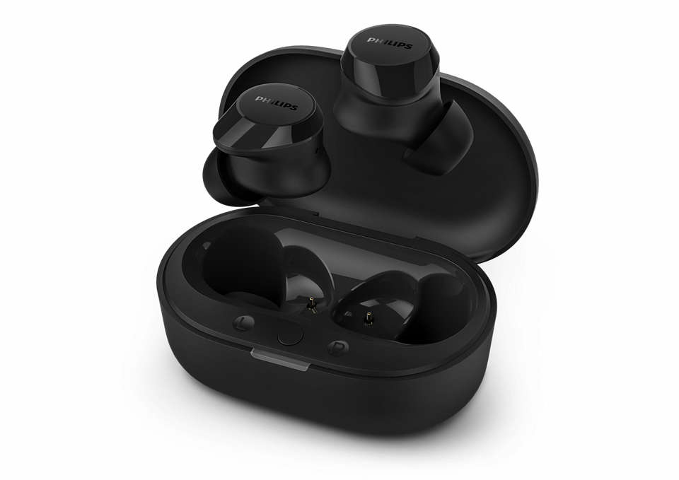 Philips TAT1209BK/00 �couteur/casque True Wireless Stereo (TWS) Ecouteurs Appels/Musique Bluetooth Noir