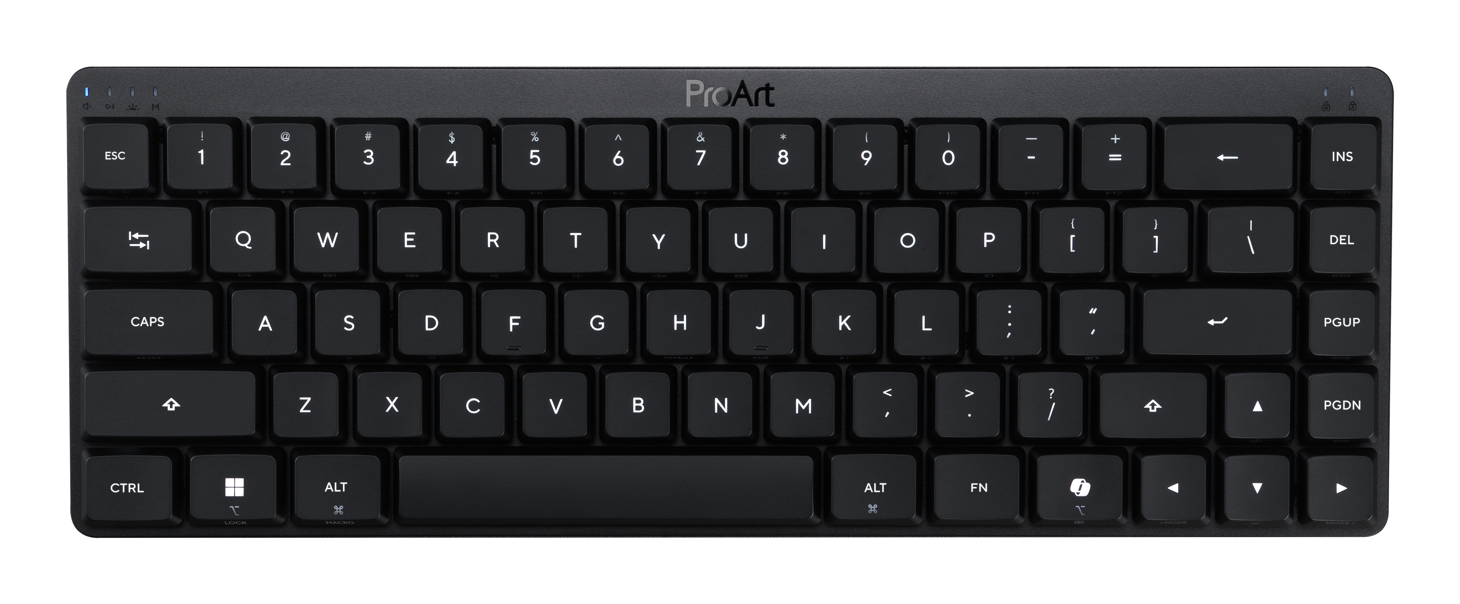 ASUS ProArt KD300 keyboard Home/Office USB + RF Wireless + Bluetooth Black
