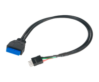 Akasa USB3.0 to USB2.0 adapter cable*MBM*MBF - Adapter - Digital/Daten