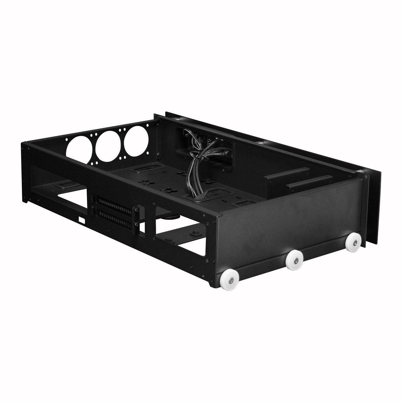 Nanoxia Project S Mini mit Sichtfenster Mini-ITX ohne Netzteil schwarz
