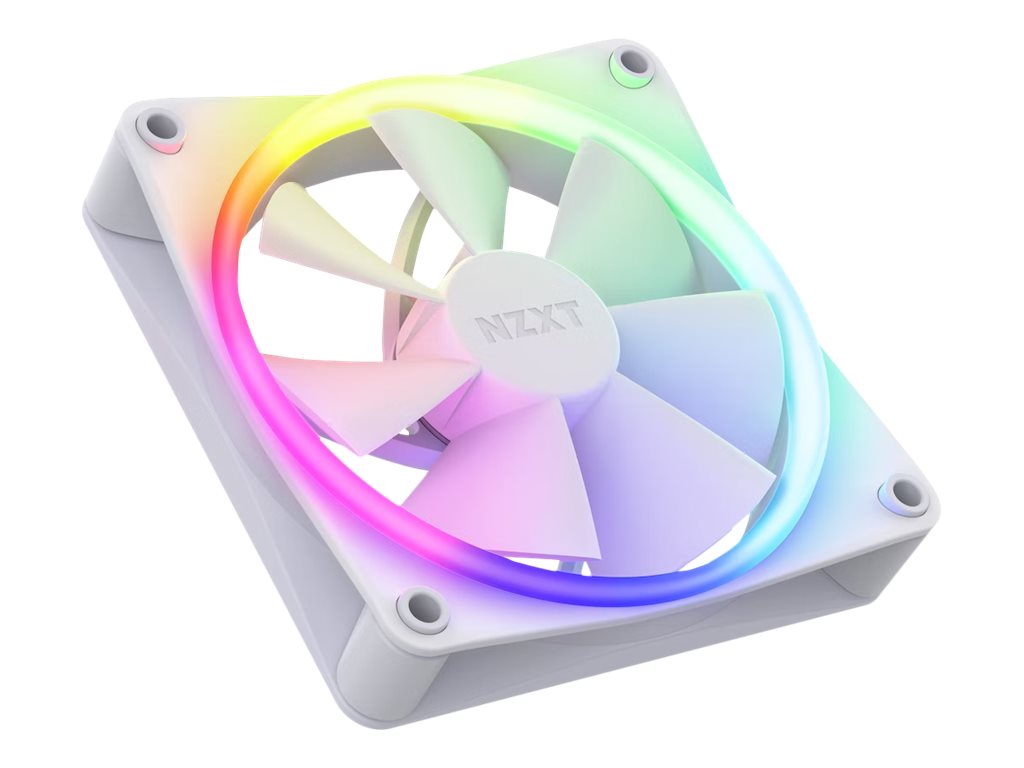 NZXT F120 RGB Triple Pack Boitier PC Ventilateur 12 cm Blanc 3 pi�ce(s)