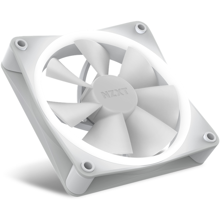 NZXT F120 RGB Triple Pack Boitier PC Ventilateur 12 cm Blanc 3 pi�ce(s)