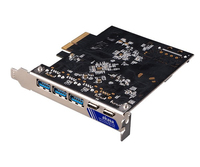 Akasa AK-PCCU3-09 - USB Typ-A - PCIe - PCIe 3.0 - SATA 15-Pin - PC - 10 Gbit/s