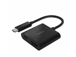 Belkin AVC002BTBK replicatore di porte e docking station per notebook USB 3.2 Gen 1 (3.1 Gen 1) Type-C Nero