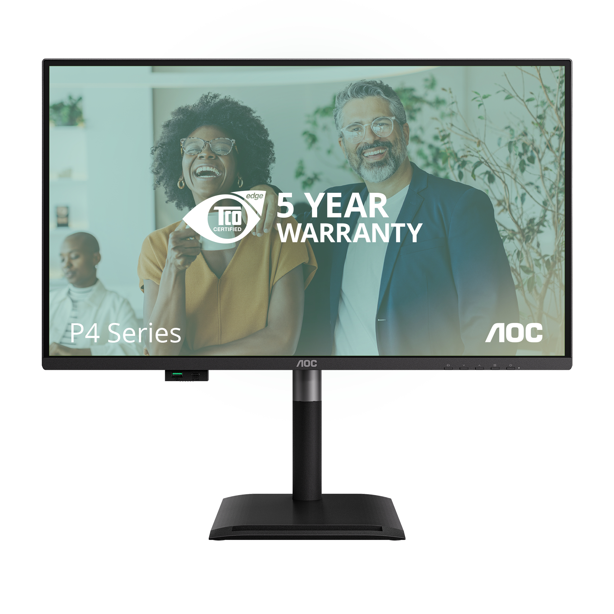 AOC Q27P4CV computer monitor 68.6 cm (27) 2560 x 1440 pixels Quad HD LED Black