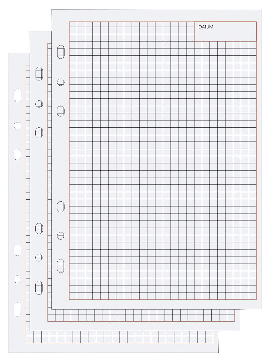 BIND 50 Ringbuch-Ergnzungsbltter kariert A5 - A5