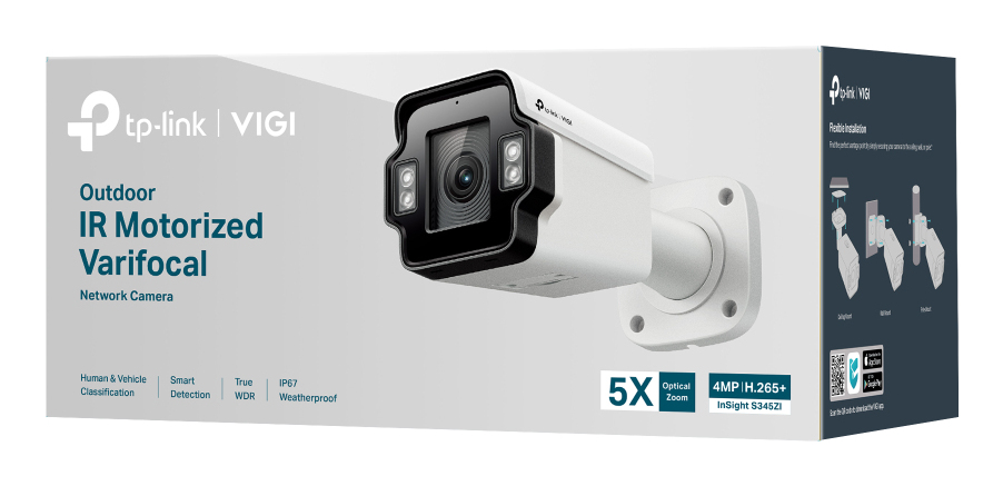 TP-Link INSIGHT S345ZI c�mara de vigilancia Bala (forma) C�mara de seguridad IP Exterior 2688 x 1520 Pixeles Pared