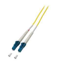 EFB Elektronik O0948.3 - Simplex LWL Patchkabel LC-LC G657.A2 3m 2,0mm Gelb 9/125m