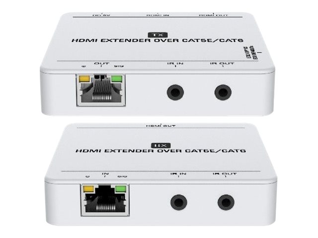 LevelOne HVE-9007 extensor audio/video Transmisor y receptor de seales AV Blanco