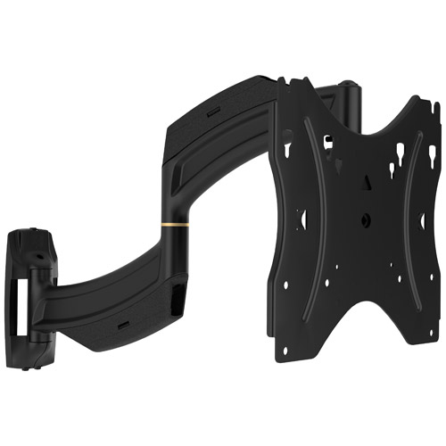 Chief Thinstall 18 Extension Single Arm Wall Mount - For Displays 10-40 - Black - Befestigungskit (Kippbare Wandhalterung, Dual-Schwenkarm)