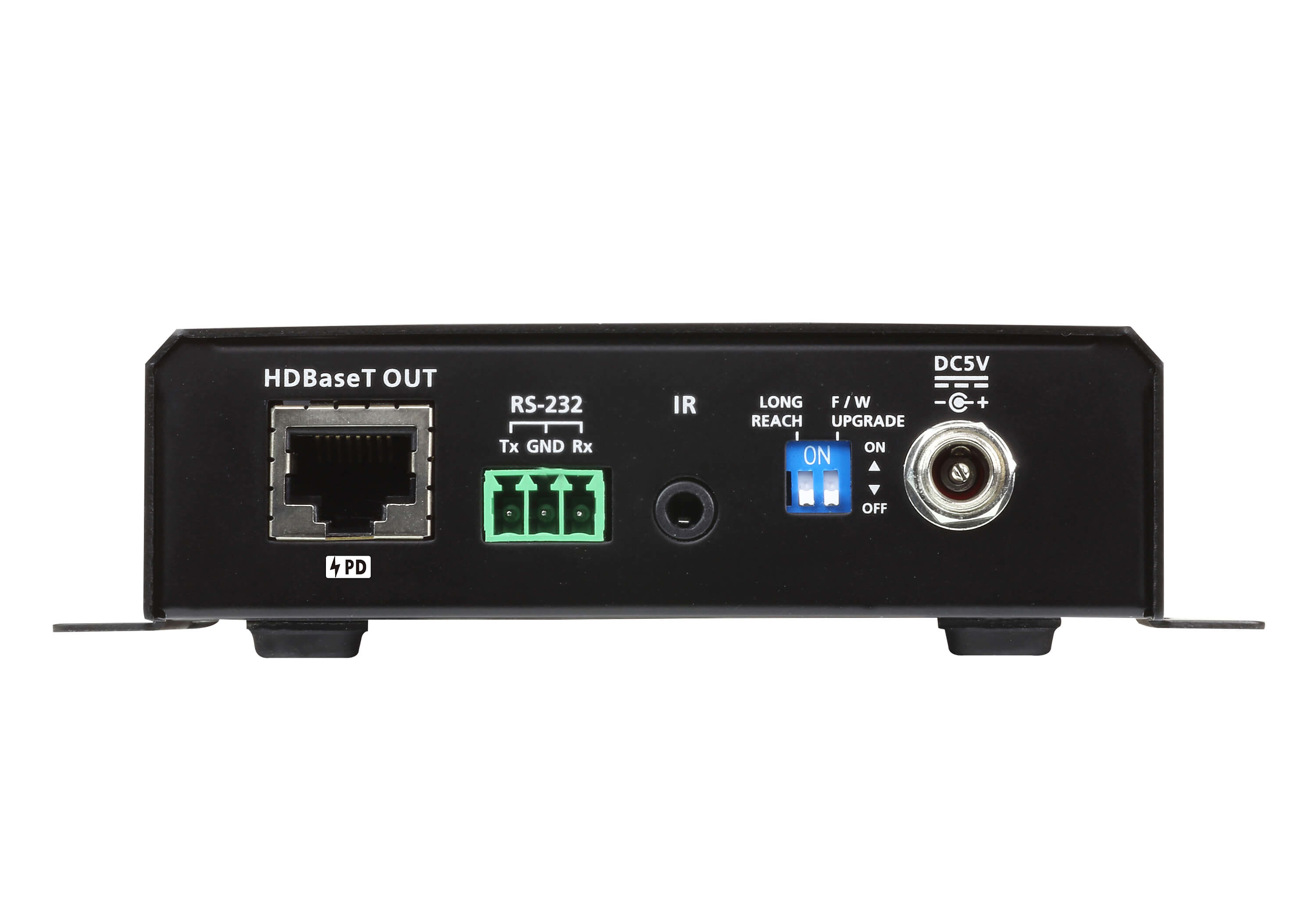 ATEN VE2812AT extensor audio/video Transmisor de seales AV Negro