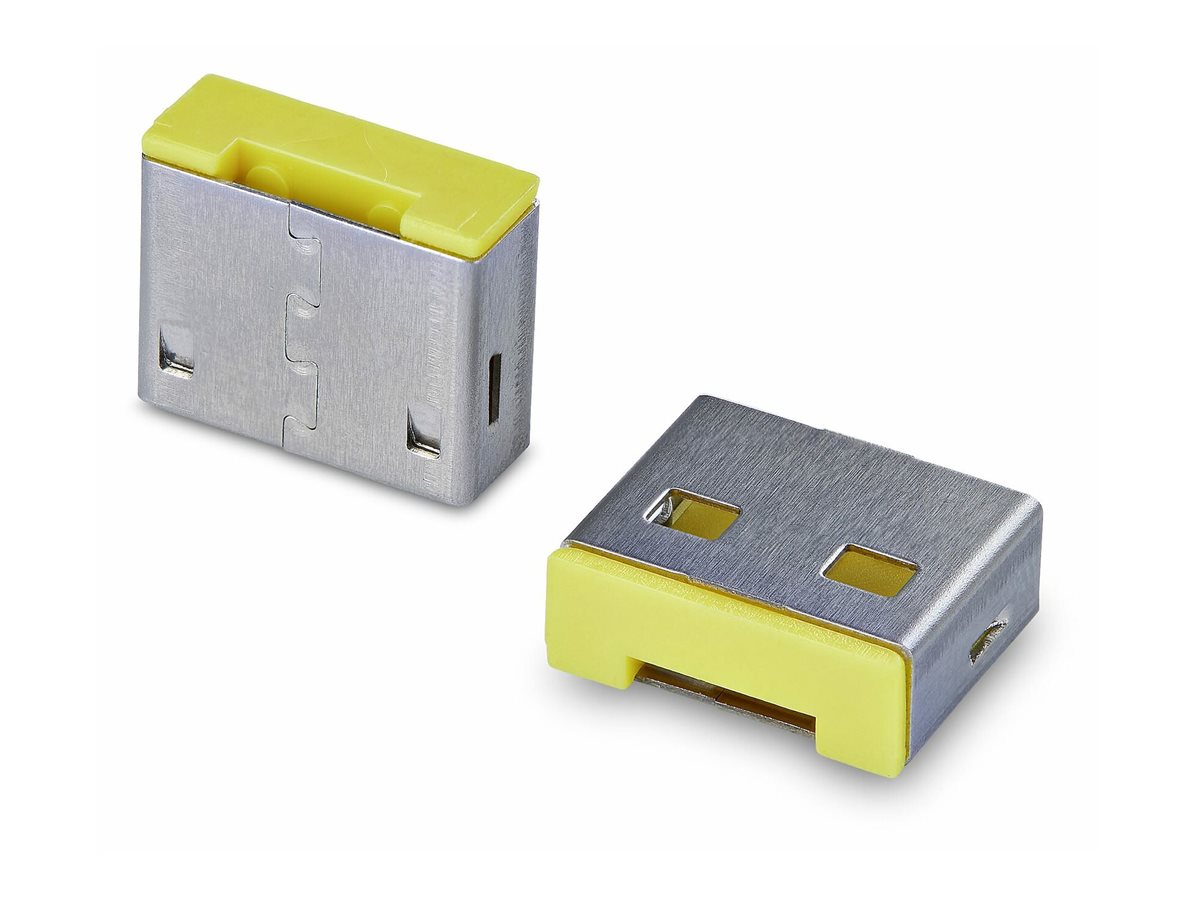 StarTech.com Bouchons de Remplacement pour Bloqueur de Port USB-A, lot de 25 Inserts Verrouillables Compatibles USB-A-PORT-BLOCKER, Caches Antipoussi�re USB-A R�utilisables � Clipser pour PC Portables et de Bureau